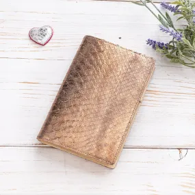 A6 Luxury Leather Journal & Diary in Bronze, 2025