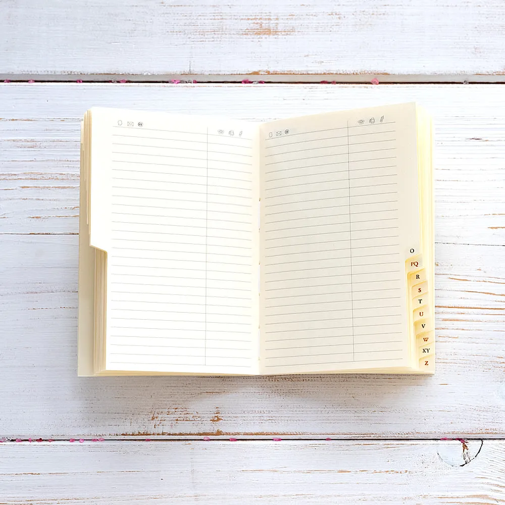 A6 Luxury Leather Journal & Diary in Bronze, 2025