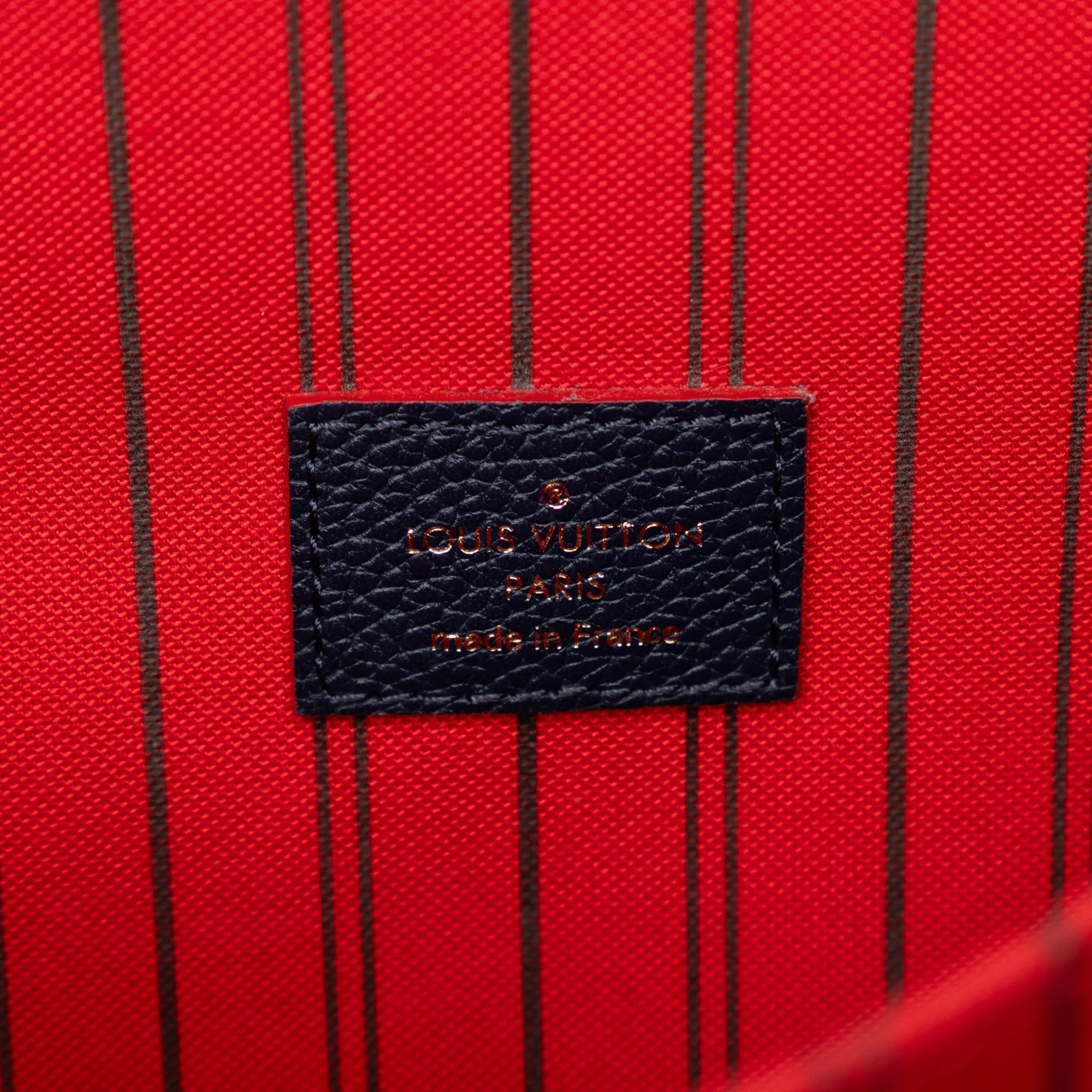 Blue Louis Vuitton Monogram Empreinte Pochette Metis