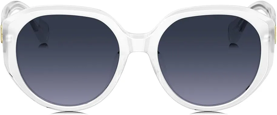 BOLON Women Lady Trendy Elegant Round Polarized Sunglasses BL3130 Ginza 55mm, Exclusive Eyewear Brand of EssilorLuxottica