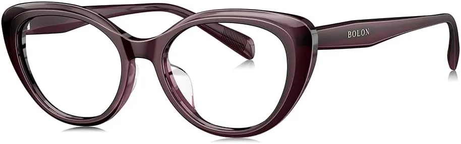 BOLON Women Stylish Cat Eye Prescription Eyeglass Frame BJ3191 Bellavista 52mm, Exclusive Eyewear Brand of EssilorLuxottica