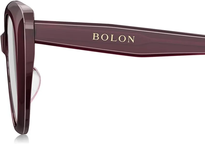 BOLON Women Stylish Cat Eye Prescription Eyeglass Frame BJ3191 Bellavista 52mm, Exclusive Eyewear Brand of EssilorLuxottica