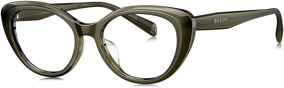 BOLON Women Stylish Cat Eye Prescription Eyeglass Frame BJ3191 Bellavista 52mm, Exclusive Eyewear Brand of EssilorLuxottica