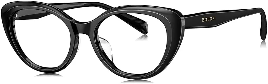 BOLON Women Stylish Cat Eye Prescription Eyeglass Frame BJ3191 Bellavista 52mm, Exclusive Eyewear Brand of EssilorLuxottica