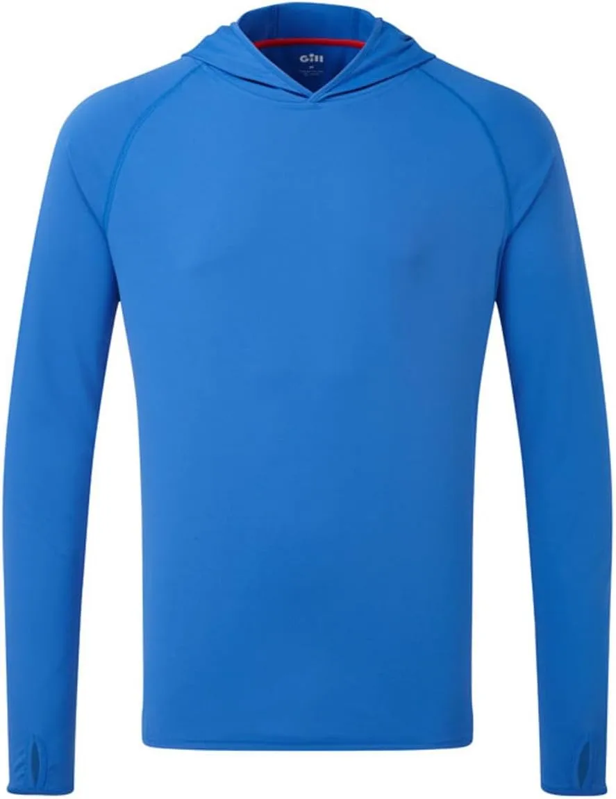 Gill Mens UV Tec Hoody with 50  UV Sun Protection Ideal for All Water Sports, Surfing, Paddle Board, Kayaking