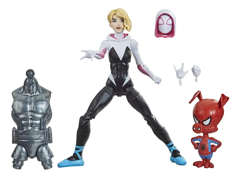 Marvel Legends Spider-Man into the Spider-Verse Wave BAF Stilt-Man Set of 6