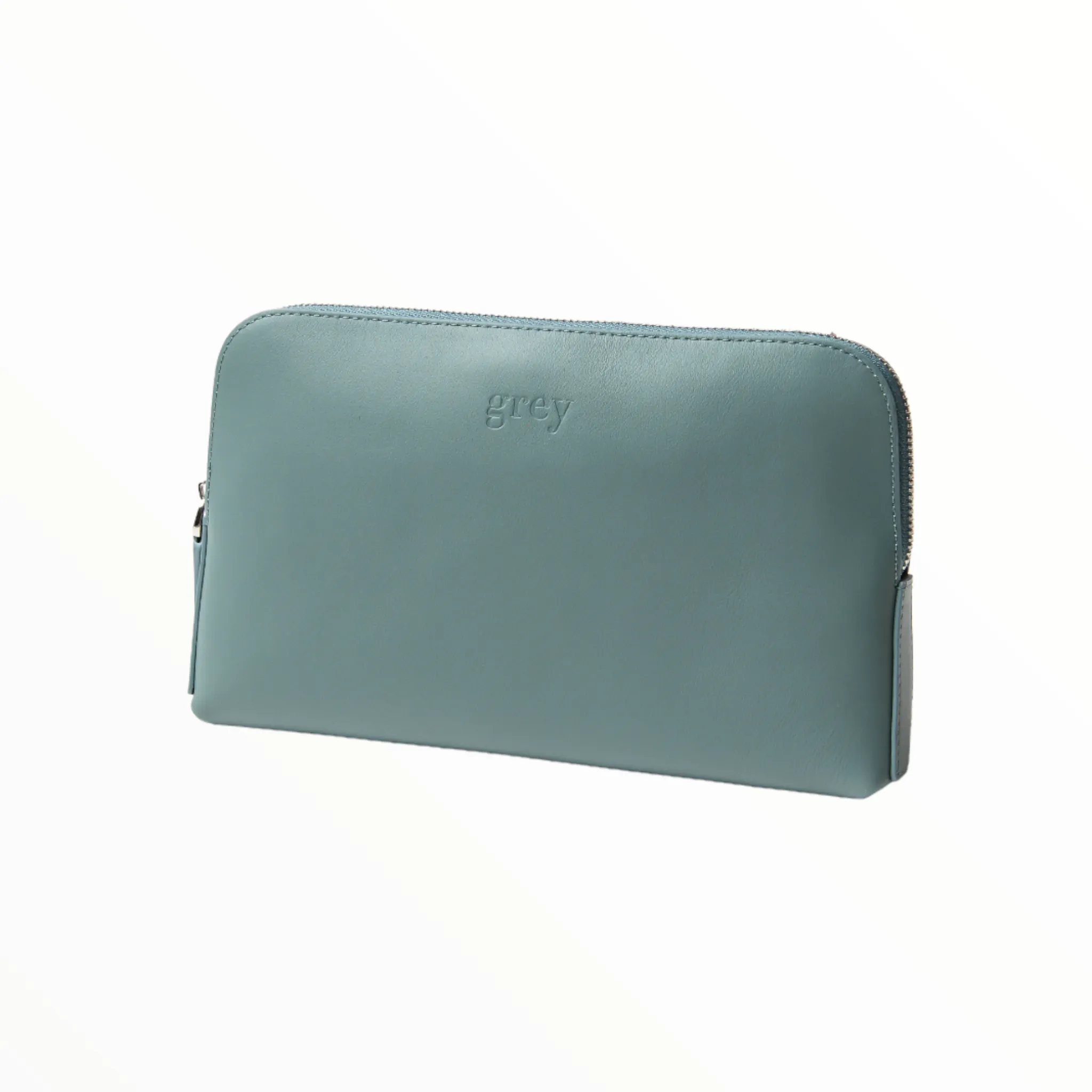 Mayden Unisex Leather Pochette - Black