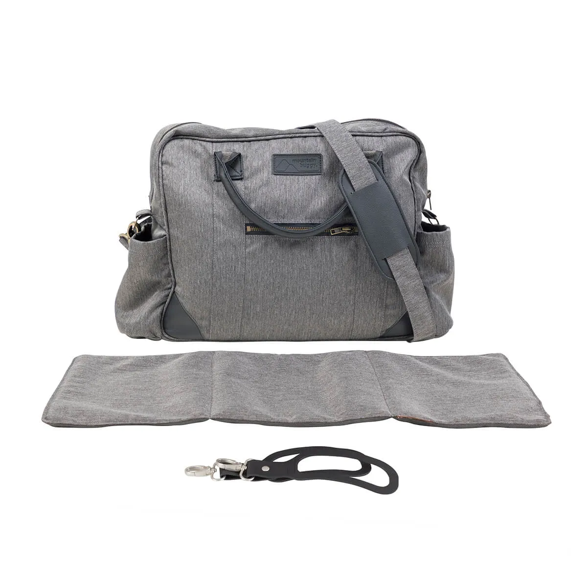 Mountain Buggy Duet Luxury Herringbone Stroller