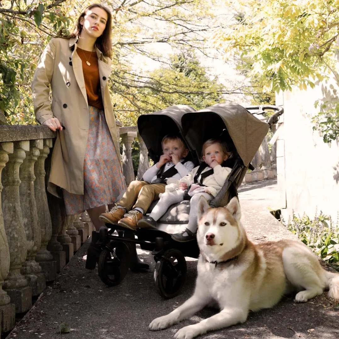 Mountain Buggy Duet Luxury Herringbone Stroller