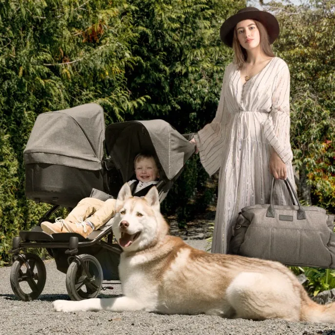 Mountain Buggy Duet Luxury Herringbone Stroller