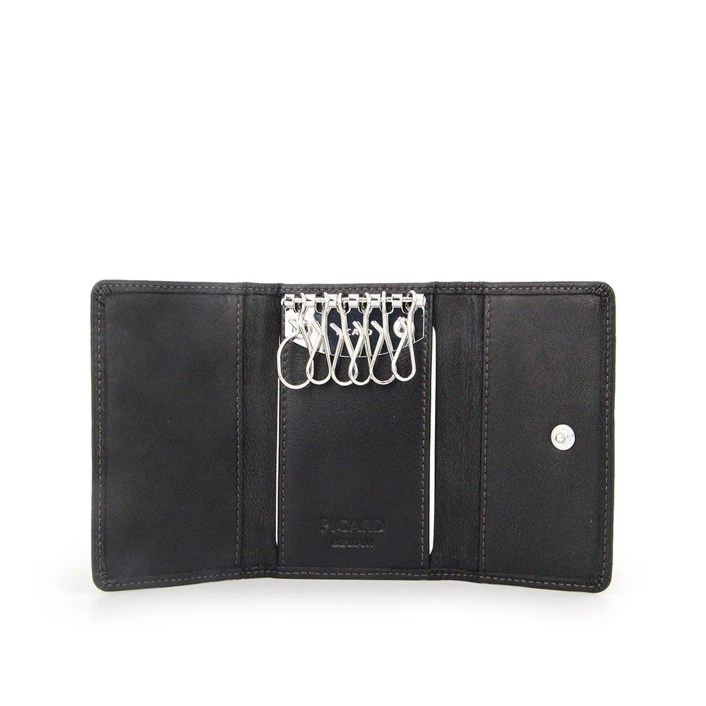 Picard Brooklyn Leather Key Holder (Black)