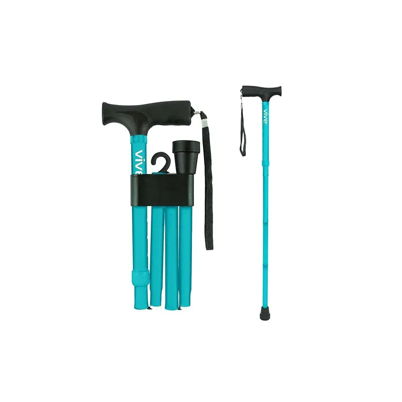 Vive Health Folding Walking Cane