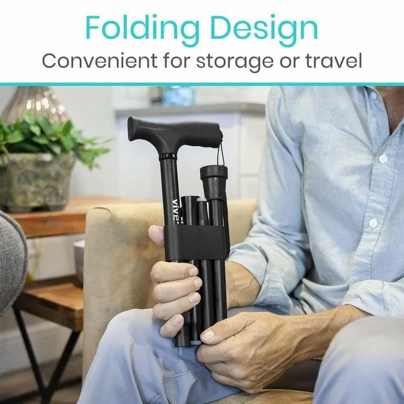 Vive Health Folding Walking Cane