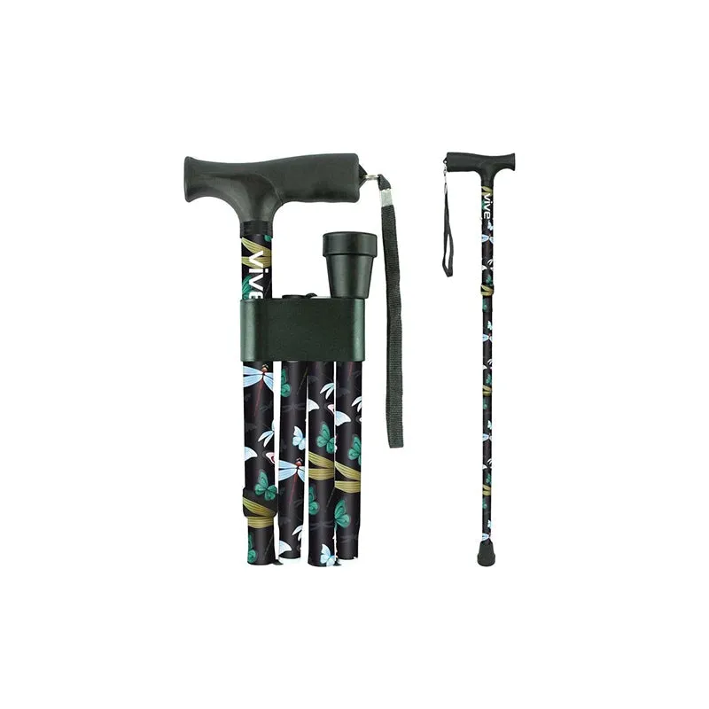 Vive Health Folding Walking Cane