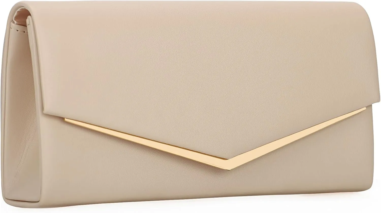 Women’s Evening Handbag Vegan Leather Ladies Envelope Clutch Classic Elegant Purse Bags