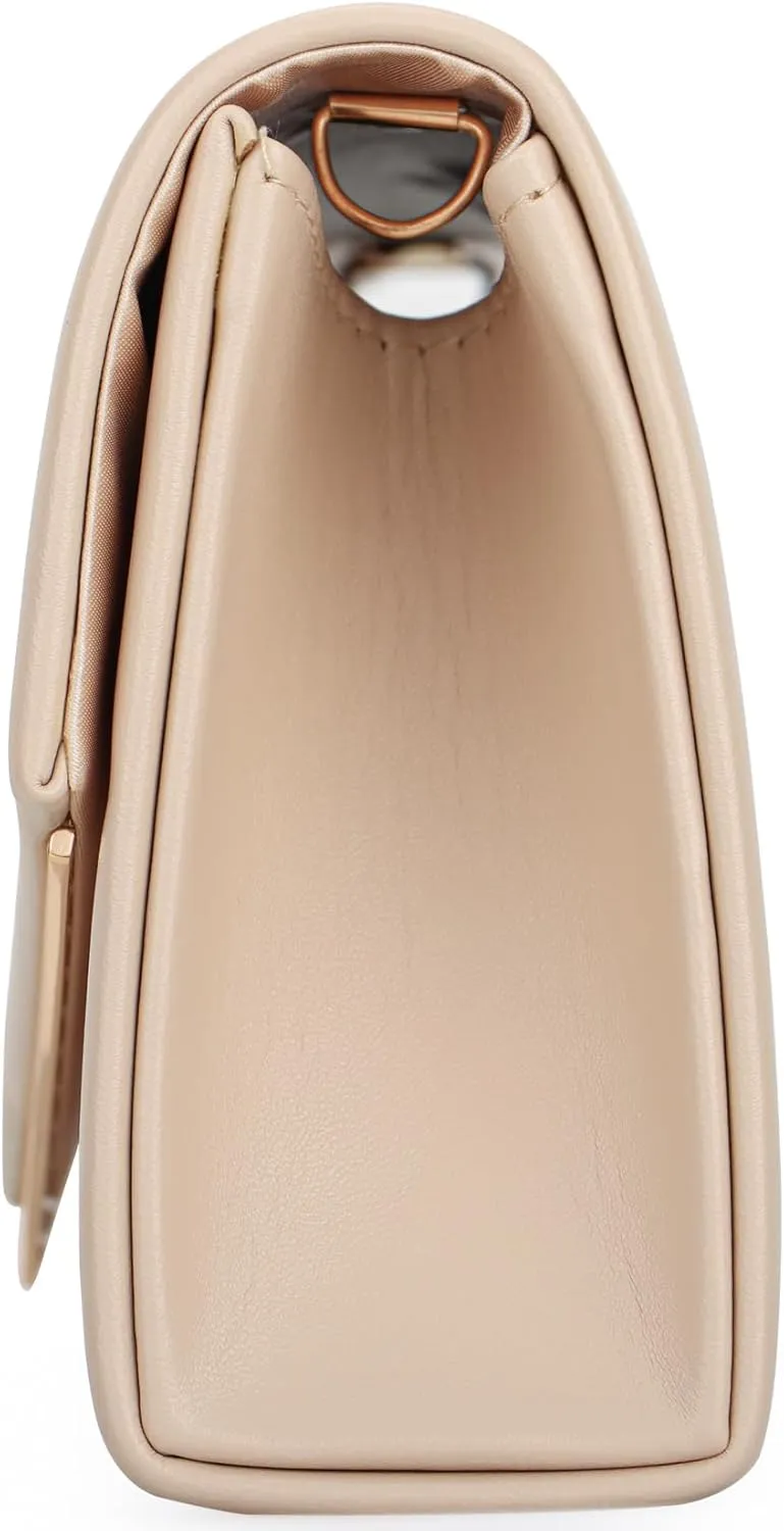 Women’s Evening Handbag Vegan Leather Ladies Envelope Clutch Classic Elegant Purse Bags
